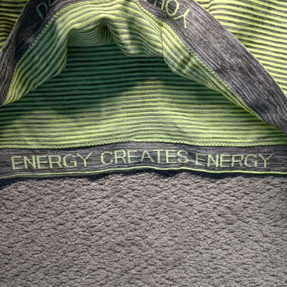Lululemon Swiftly Tech Women Long Sleeve Stripe Top Energy Lime Green - Picture 5 of 6